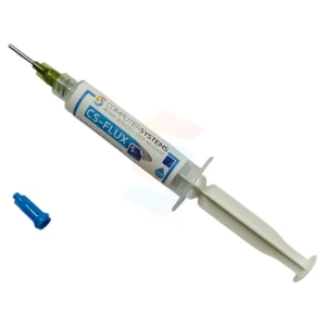 CS-FLUX 5g – halogen-free, lead-free no-clean flux for SMD microsoldering, transparent when heated