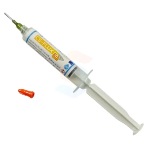 CS-FLUX 10g – halogen-free, lead-free no-clean flux for SMD microsoldering, transparent when heated