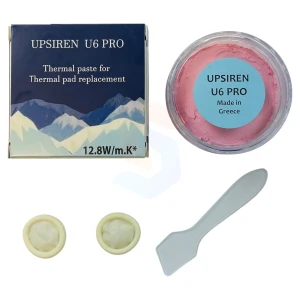UPSIREN U6 PRO 100g jar – High capacity thermal putty for thin heat sinks; 12.8 W/m·K*; non conductive