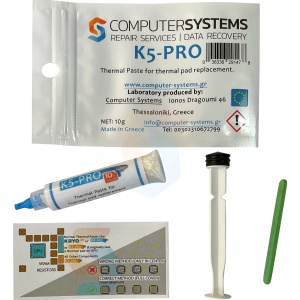 thermal paste for thermal pad replacement, k5 pro